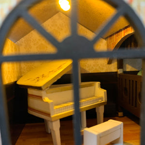 Dreams Come True Mini Casita Armable con Caja Exhibidor