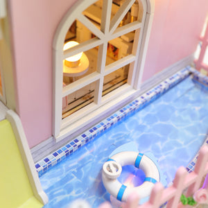 Castillo Miniatura Armable con Exhibidor