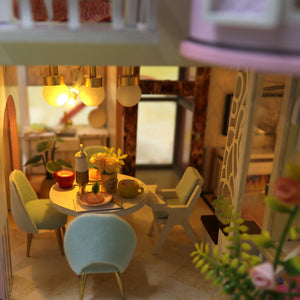 Castillo Miniatura Armable con Exhibidor