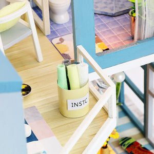 First Meet Mini Casita Armable con Caja Exhibidor