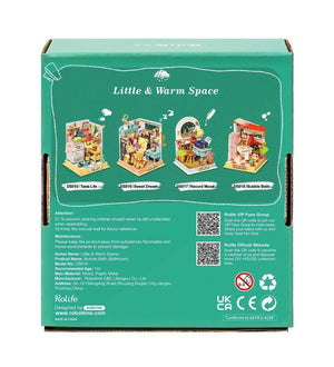 Casa de muñecas en miniatura - Baño de burbujas