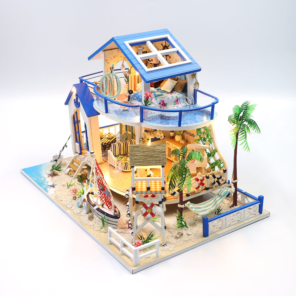 Legend Of The Blue Sea Casita Armable con Exhibidor