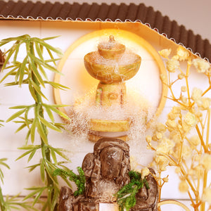 The Ancient Capital under moonlight Mini Casita Armable con Caja Exhibidor