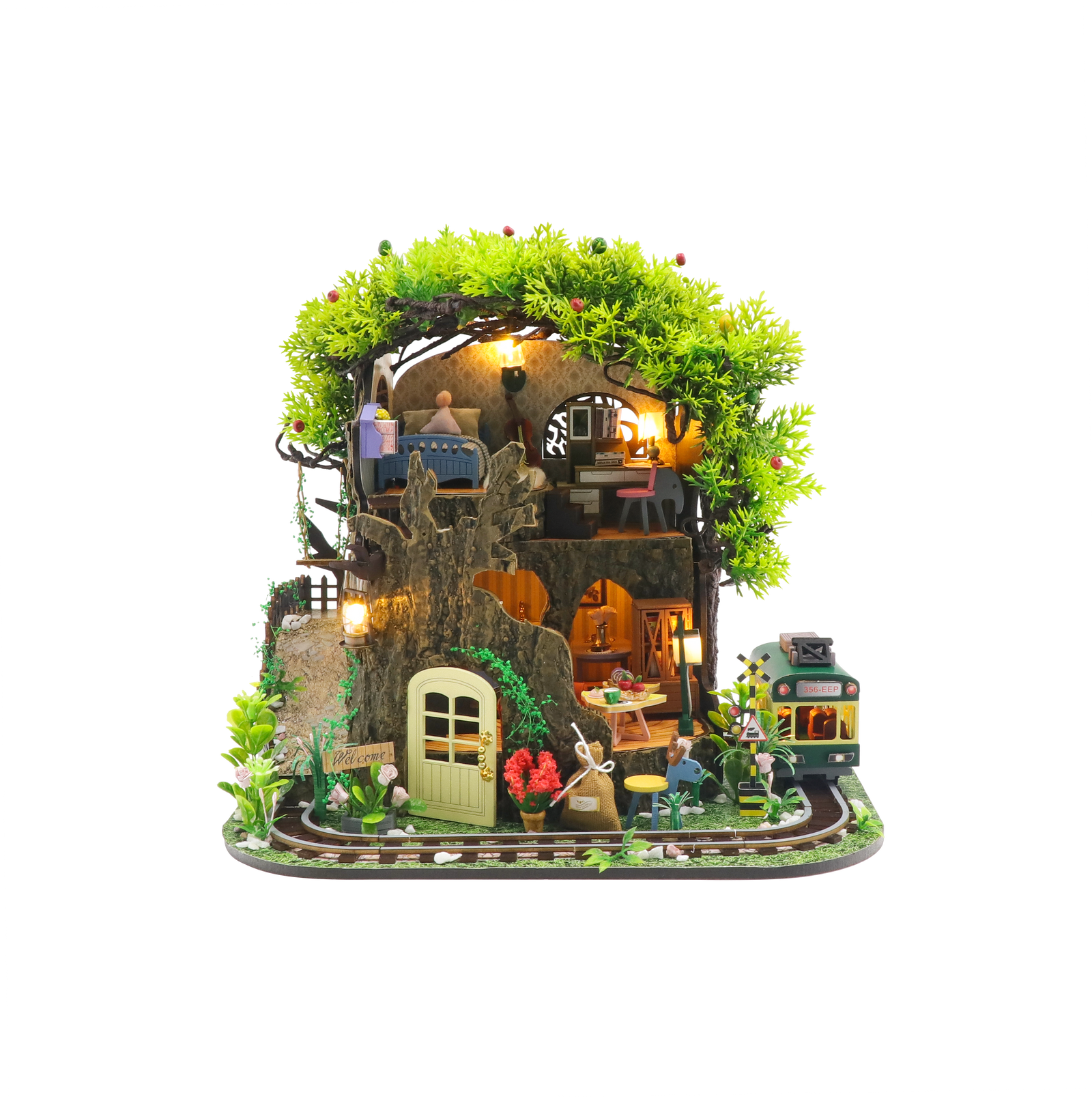 Secret Forest Miniatura Armable con Exhibidor