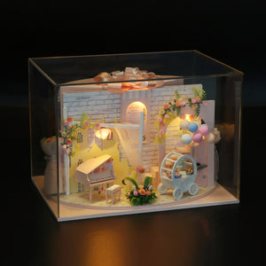 Love Letter to You Time Mini Casita Armable con Caja Exhibidor