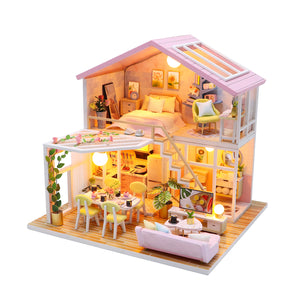 Sweet Time Mini Casita Armable con Caja Exhibidor