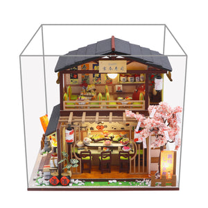 Gibbon Sushi Mini Casita Armable con Exhibidor