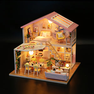 Sweet Time Mini Casita Armable con Caja Exhibidor