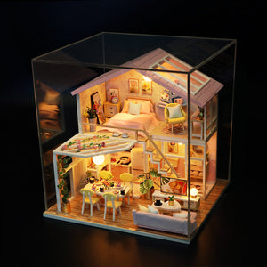 Sweet Time Mini Casita Armable con Caja Exhibidor