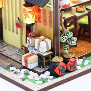 Gibbon Sushi Mini Casita Armable con Exhibidor