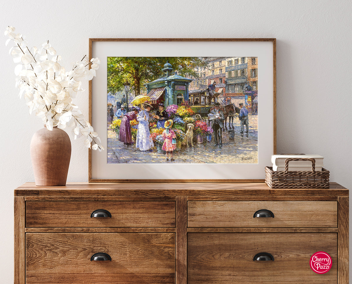 Puzzle 1000 Piezas - Blumenmarkt