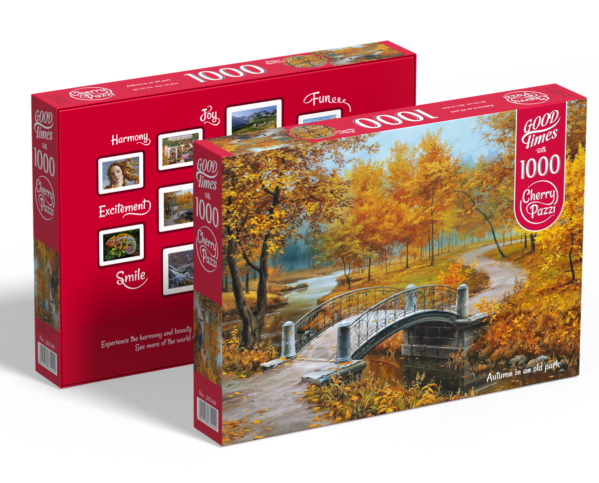 Puzzle 1000 Piezas - Autumn in an old park