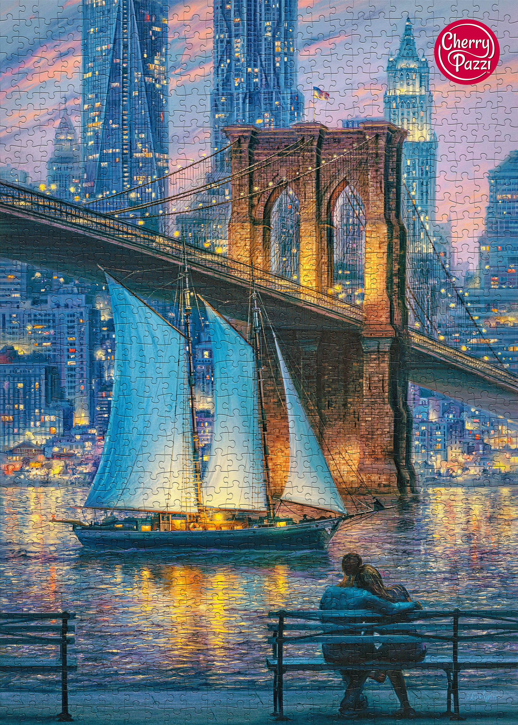 Puzzle 1000 Piezas - Dream for Two in New York