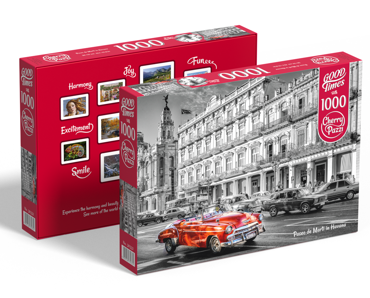 Puzzle 1000 Piezas - Paseo de Marti in Havana