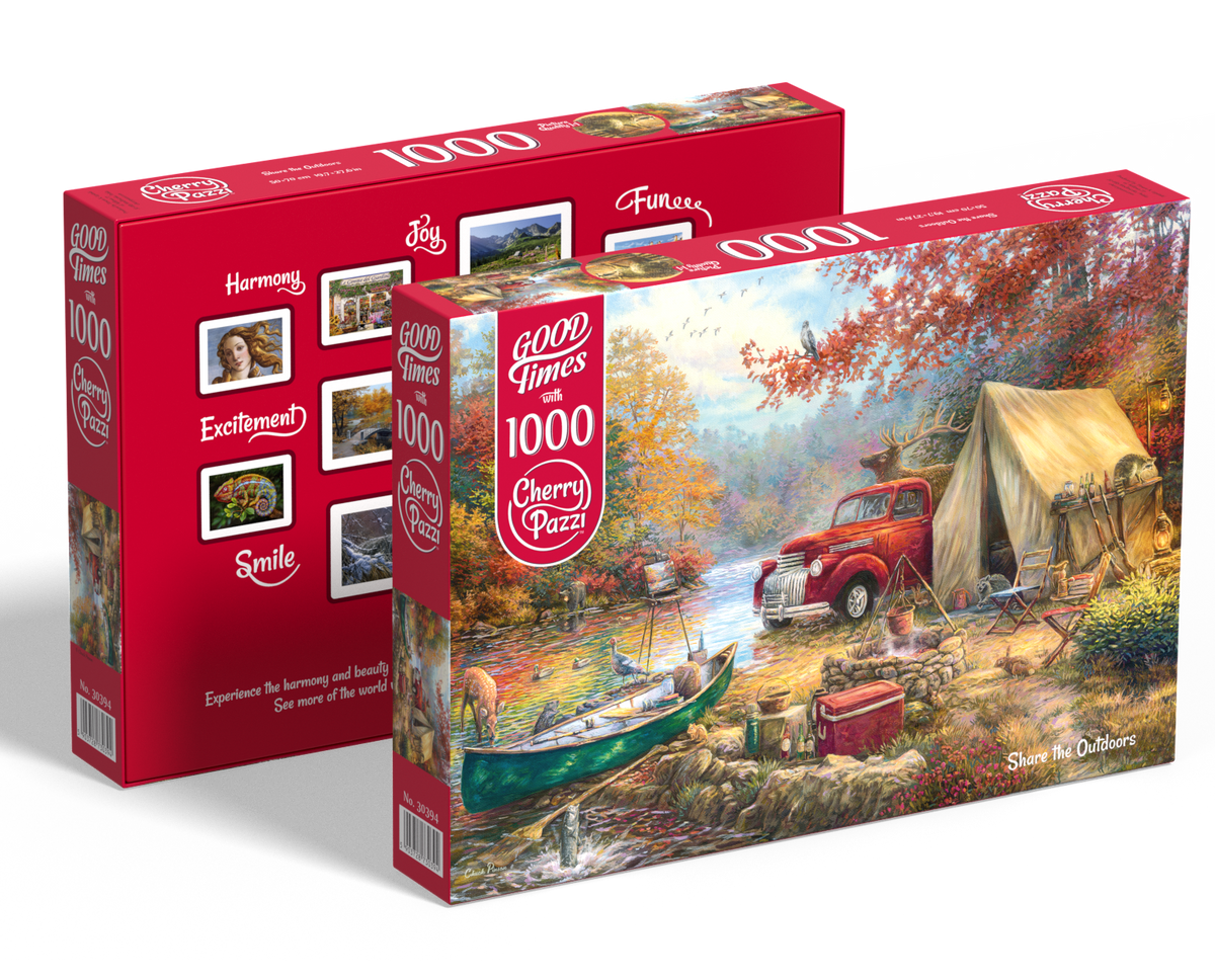 Puzzle 1000 Piezas - Share  the Outdoors