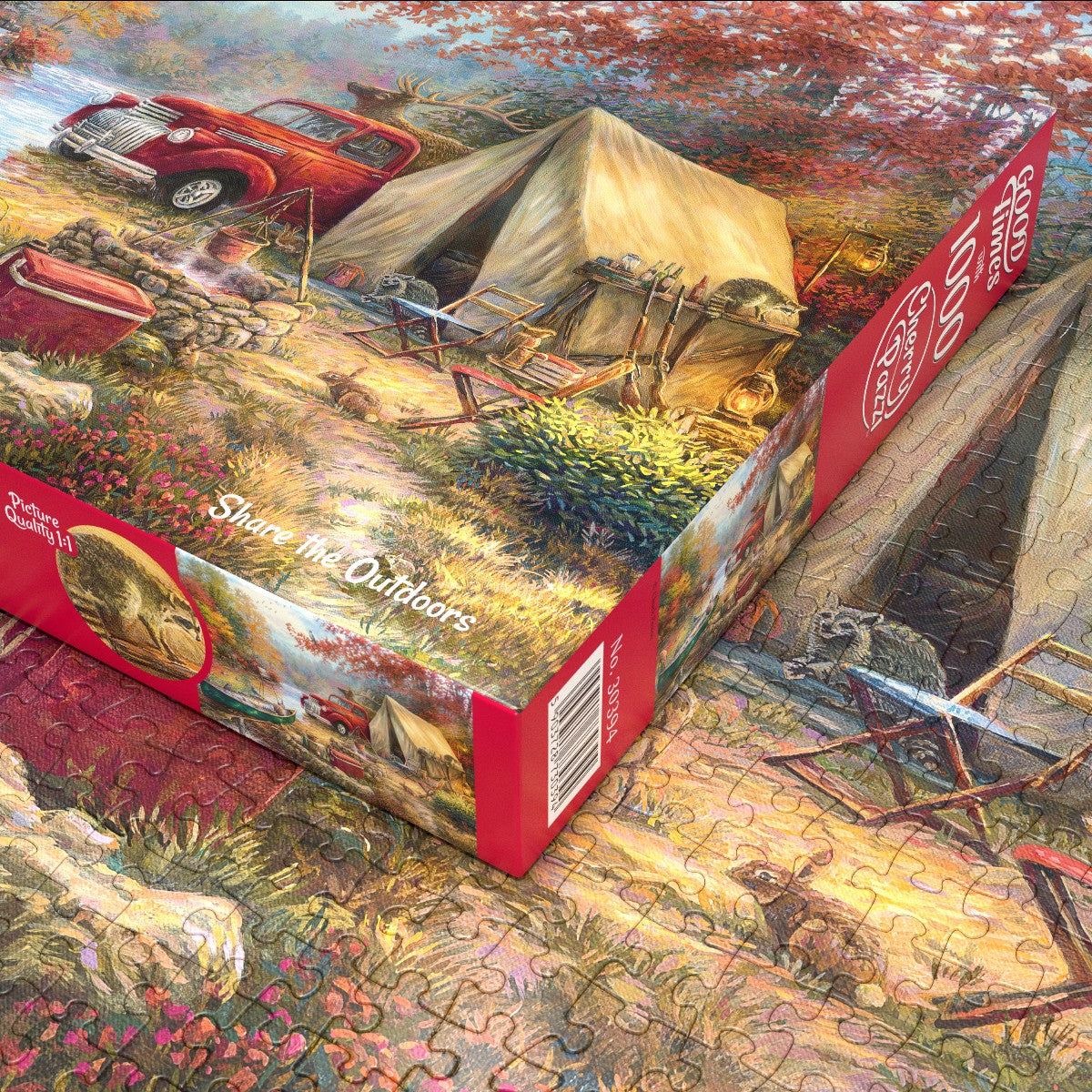 Puzzle 1000 Piezas - Share  the Outdoors