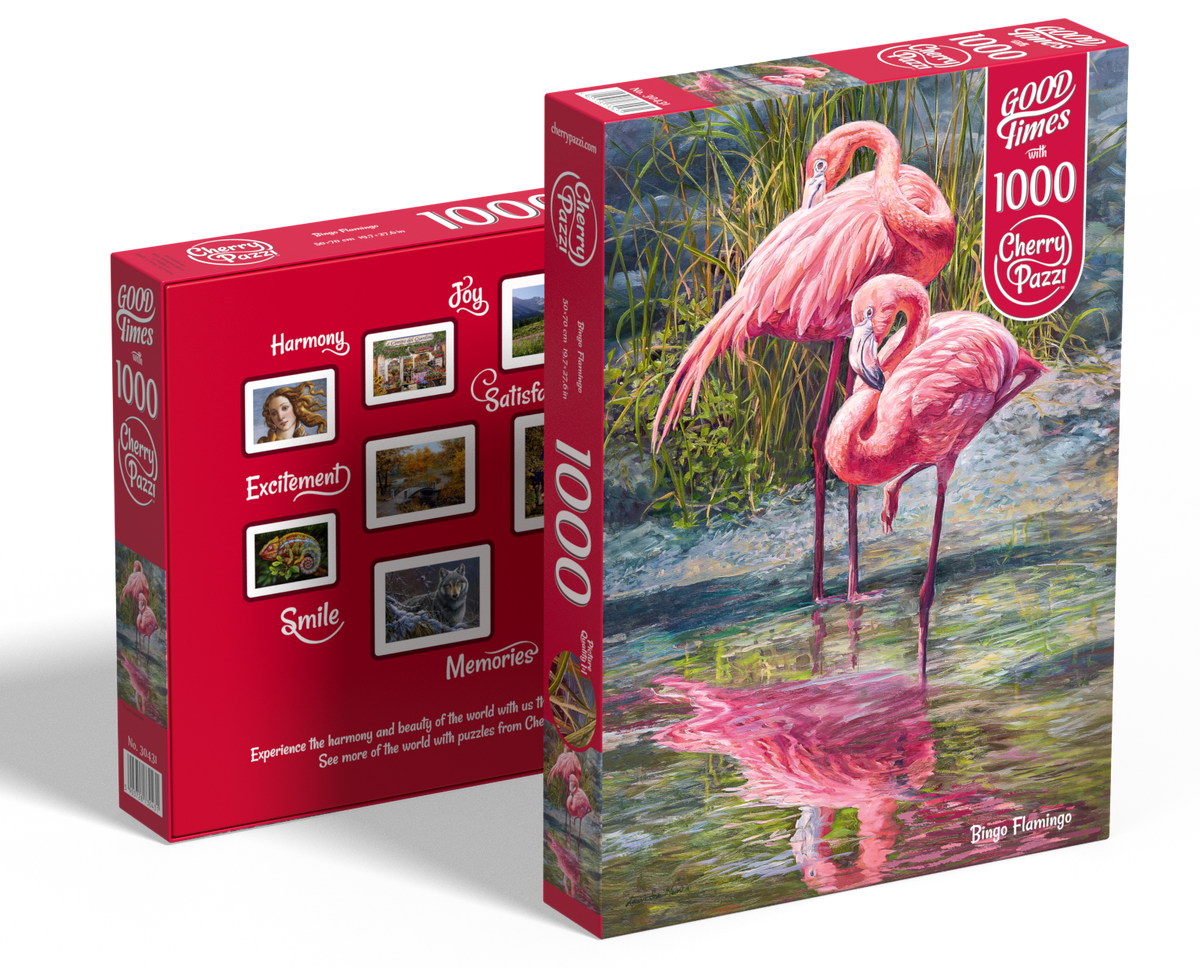 Puzzle 1000 Piezas - Bingo Flamingo