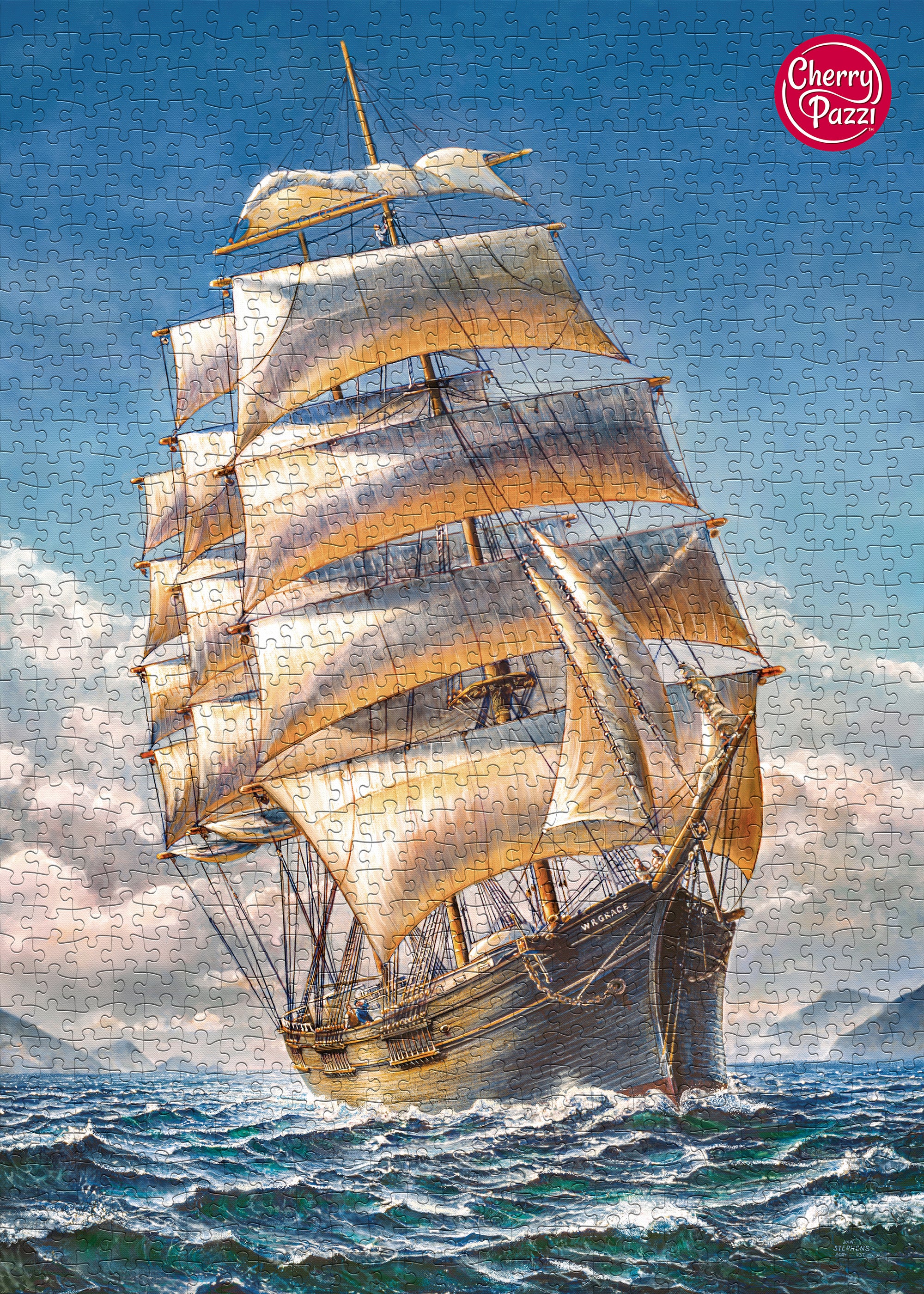 Puzzle 1000 Piezas - Sailing the WR Grace