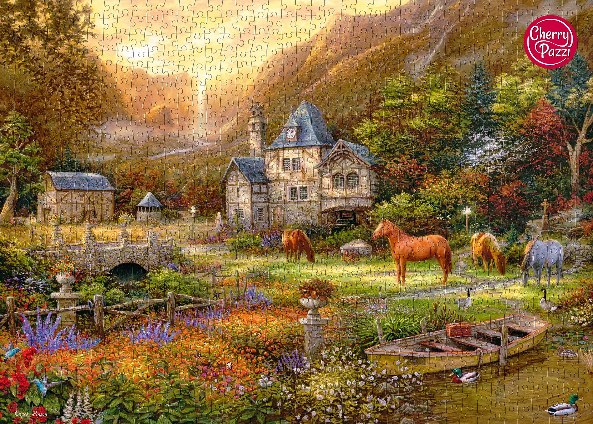 Puzzle 1000 Piezas - The Golden Valley