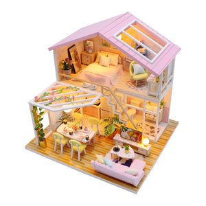 Sweet Time Mini Casita Armable con Caja Exhibidor