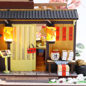 Gibbon Sushi Mini Casita Armable con Exhibidor