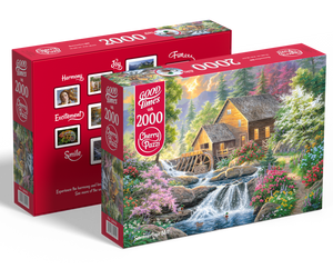 Puzzle 2000 Piezas - Summertime mill
