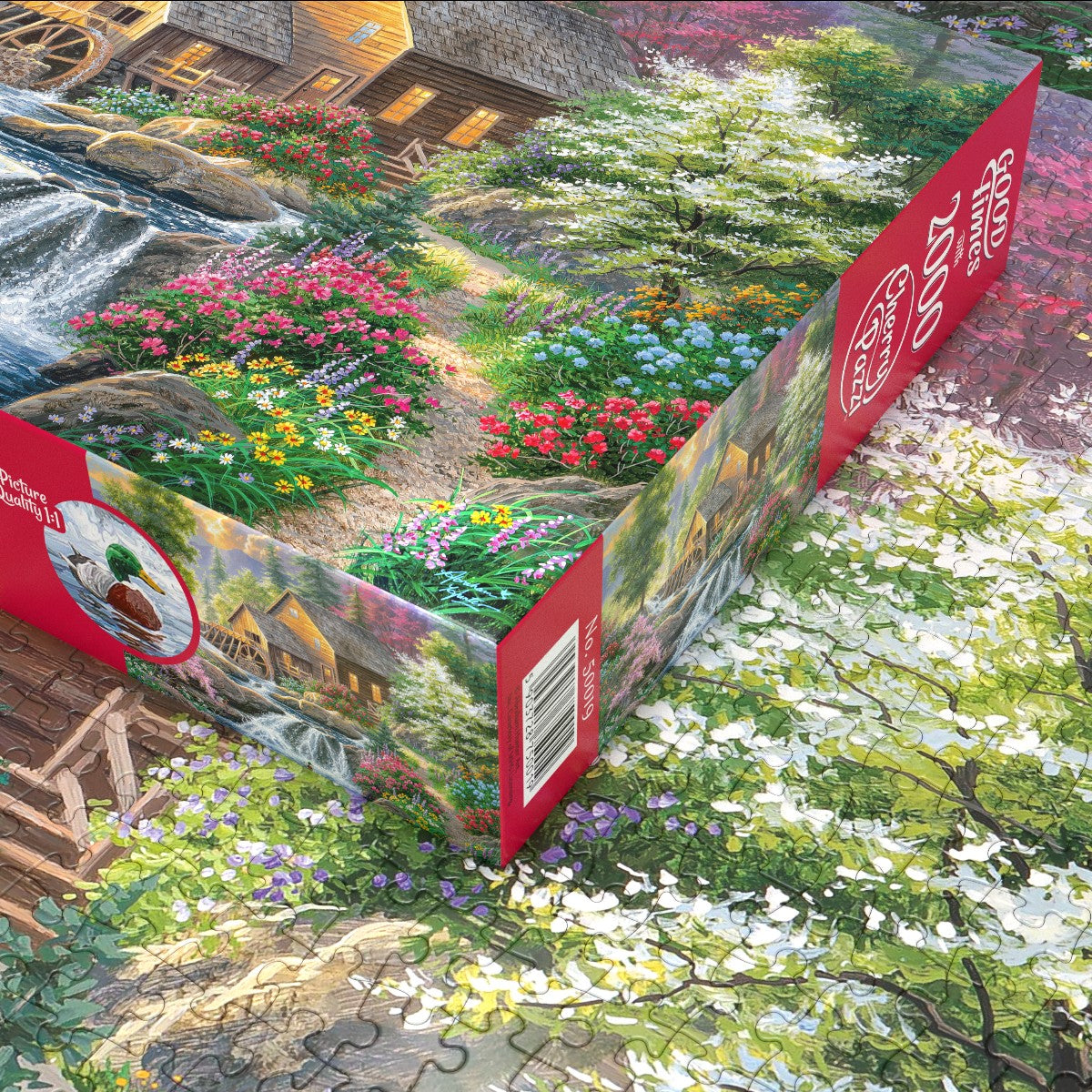 Puzzle 2000 Piezas - Summertime mill