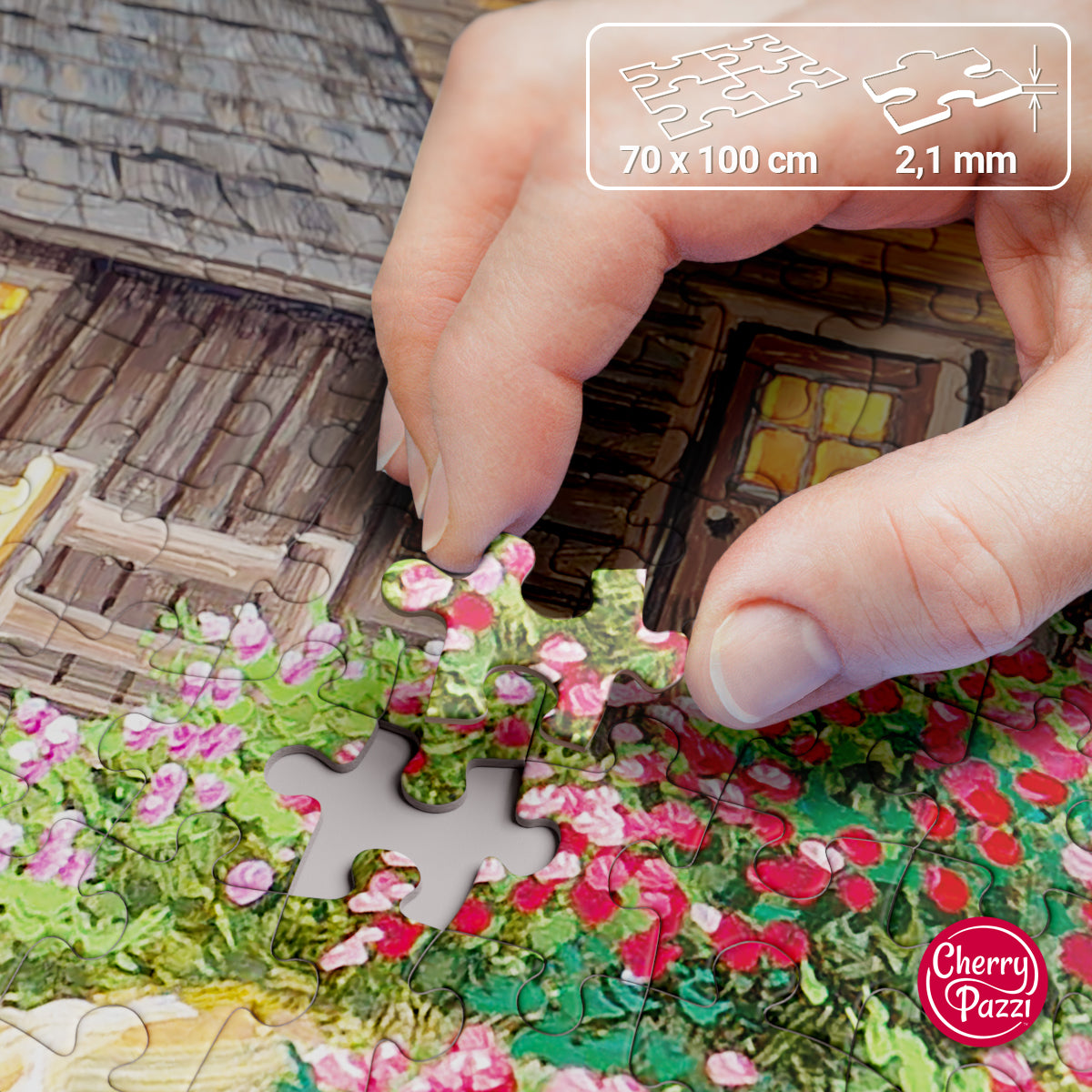 Puzzle 2000 Piezas - Summertime mill