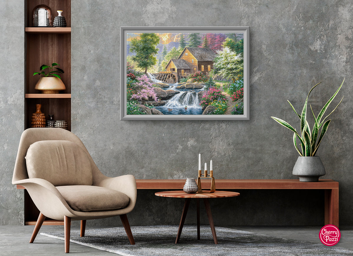 Puzzle 2000 Piezas - Summertime mill