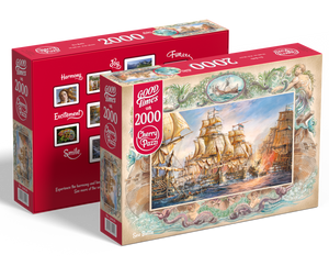 Puzzle 2000 Piezas - Sea battle