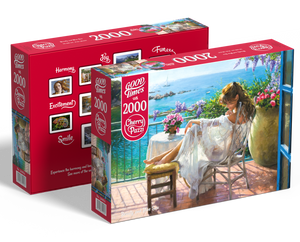 Puzzle 2000 Piezas - Beauty and Blue Sea