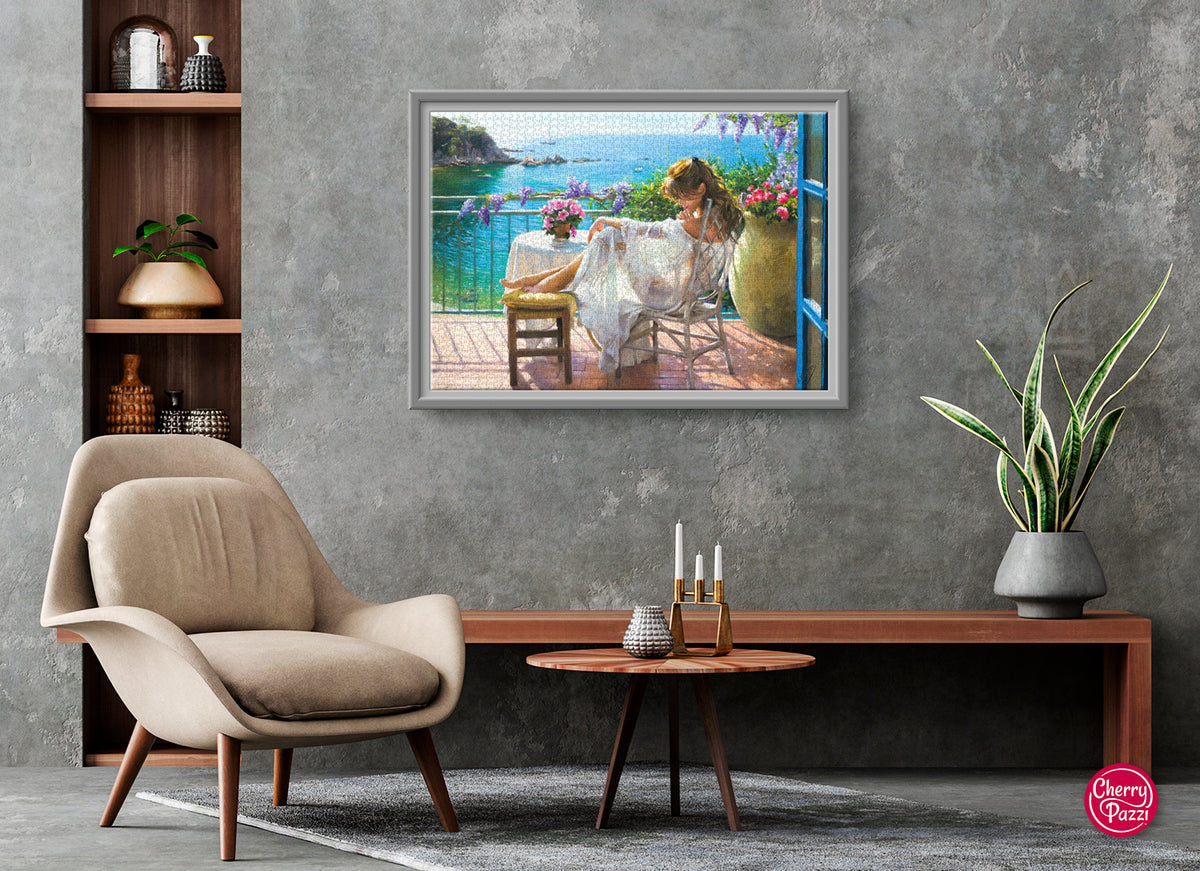 Puzzle 2000 Piezas - Beauty and Blue Sea