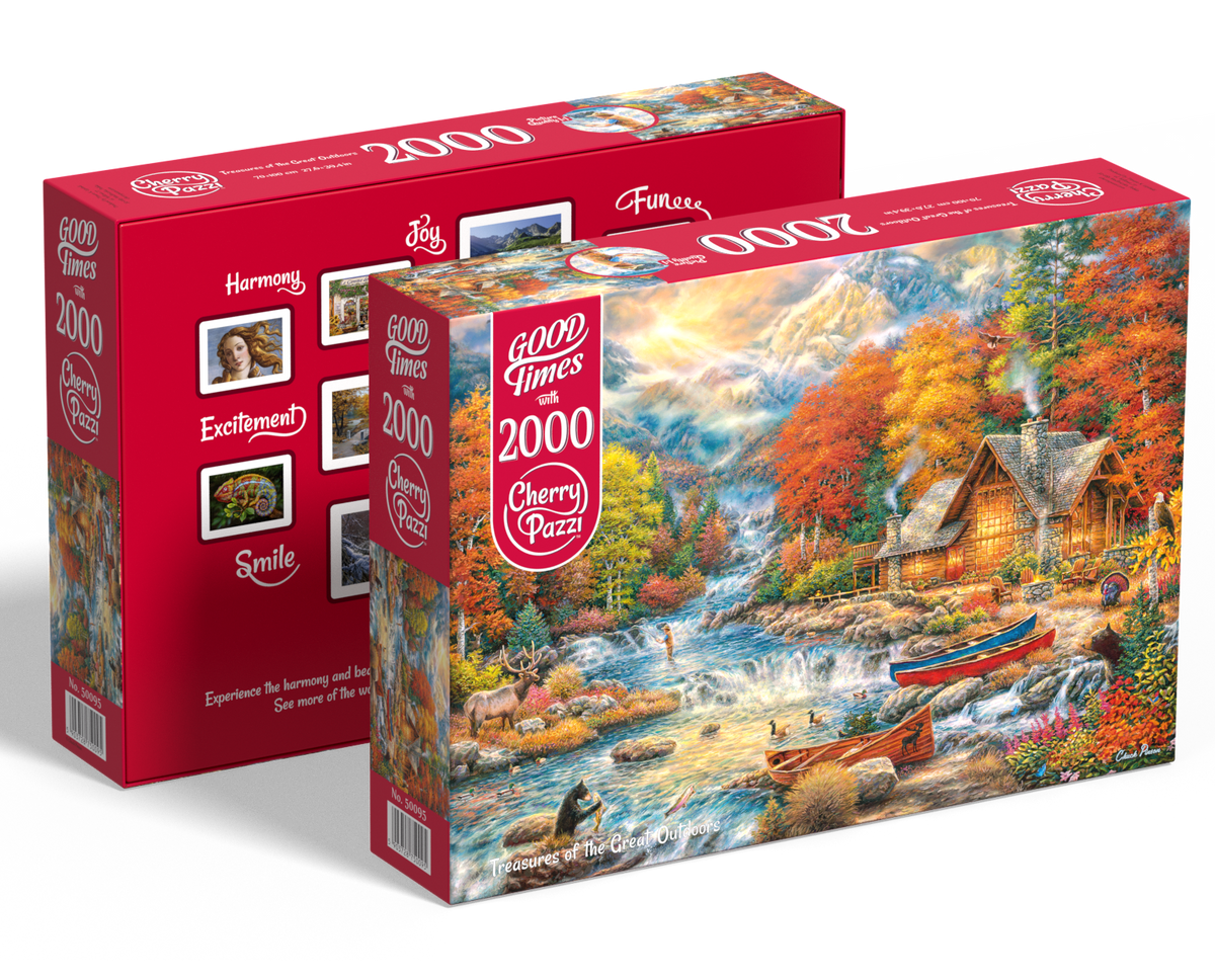 Puzzle 2000 Piezas - Treasures of the Great Outdoors