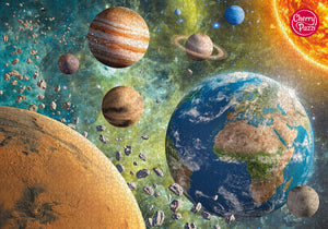 Puzzle 2000 Piezas - Planet Earth in galaxy space