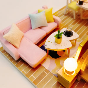 Sweet Time Mini Casita Armable con Caja Exhibidor