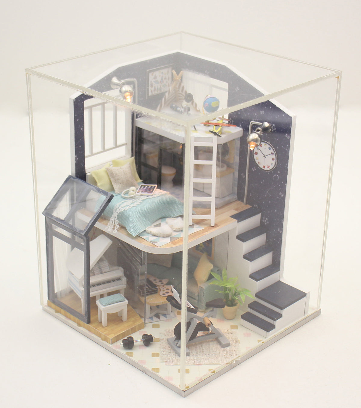 Shining Star Mini Casita Armable con Caja Exhibidor