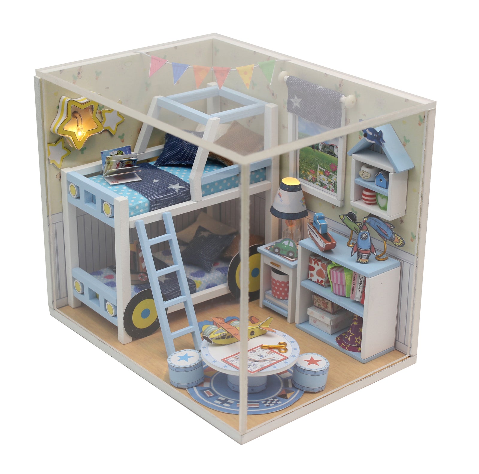 Charles's Room Casita Miniatura Armable