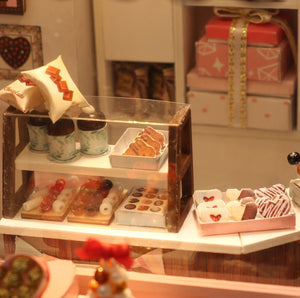 Cocoa's Fantastic Ideas Time Mini Casita Armable con Caja Exhibidor