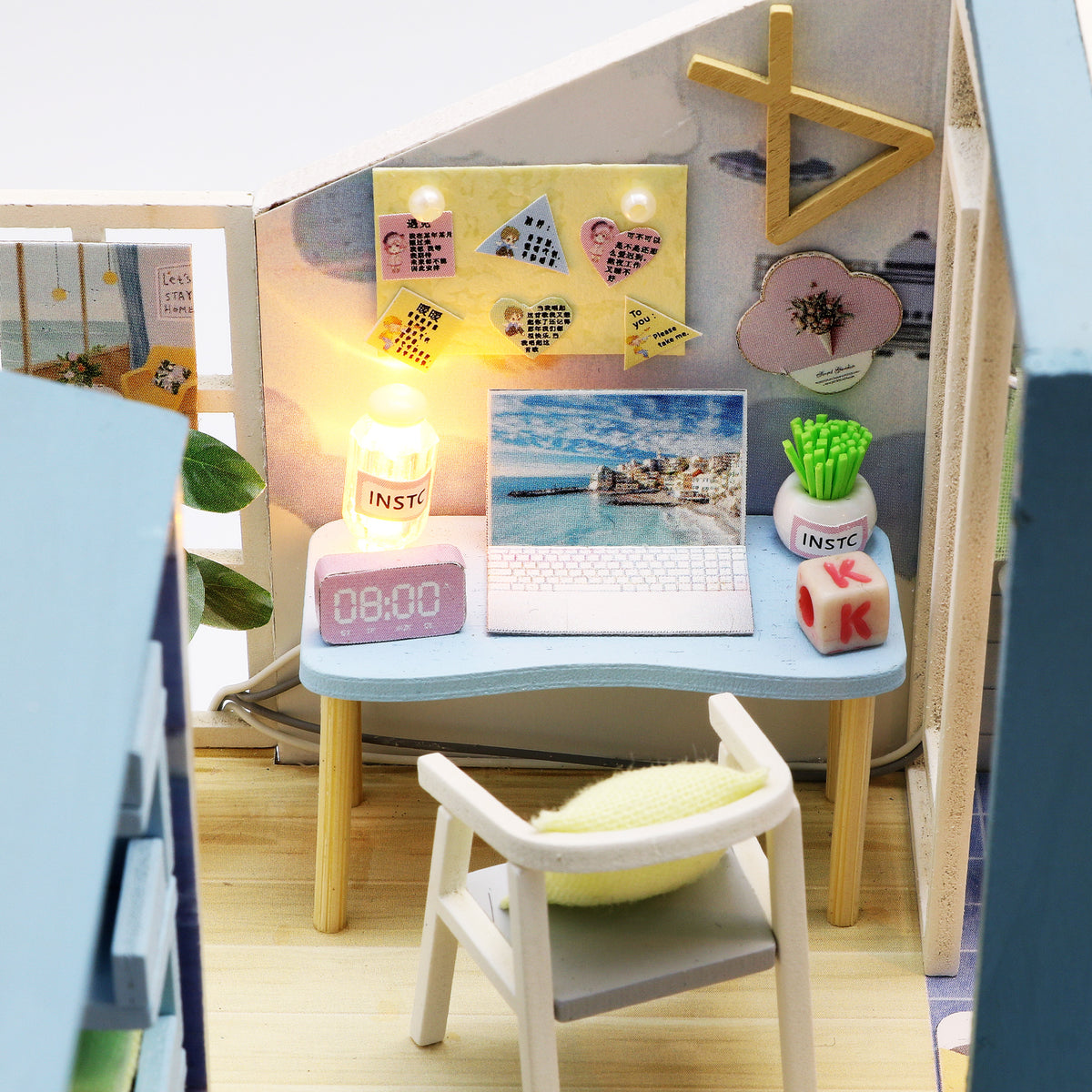 First Meet Mini Casita Armable con Caja Exhibidor