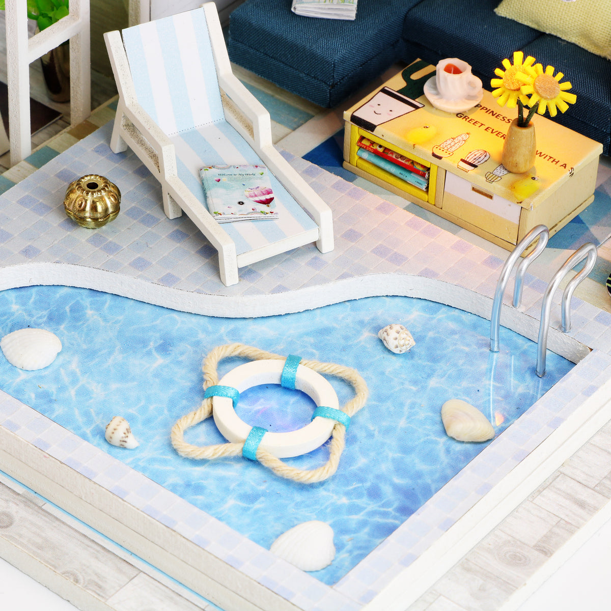 First Meet Mini Casita Armable con Caja Exhibidor