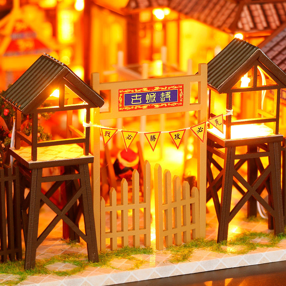 Life Long Love Mini Casita Armable con Caja Exhibidor