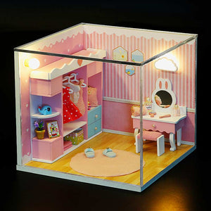 Lovely Cloakroom Casita Miniatura Armable