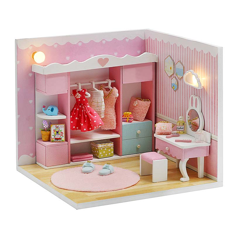 Lovely Cloakroom Casita Miniatura Armable