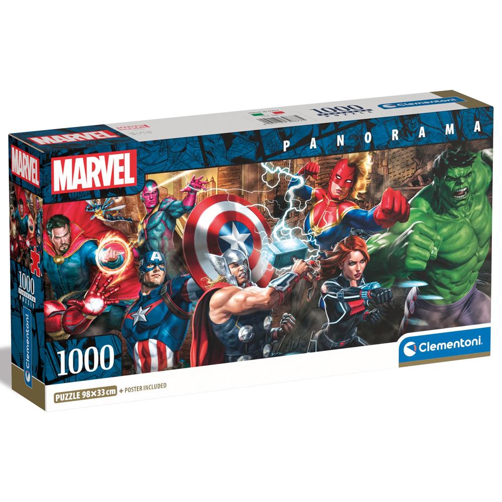 Puzzle 1000 Piezas - Marvel Panorama
