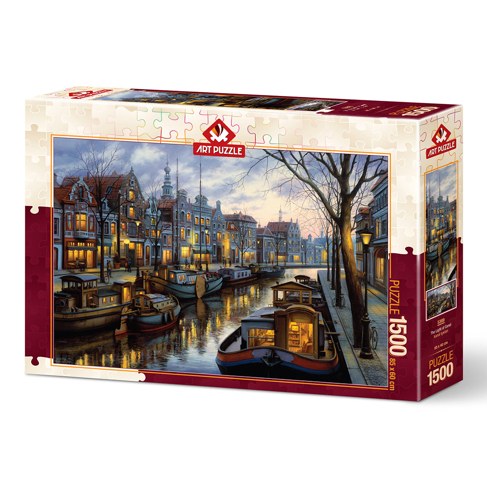 Puzzle 1500 Piezas - The Light of Canal