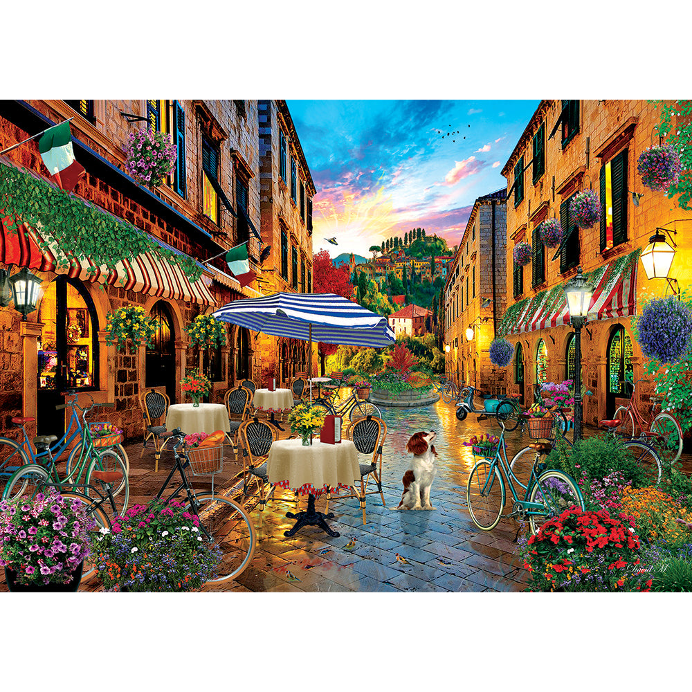 Puzzle 2000 Piezas - Biking Through Italy