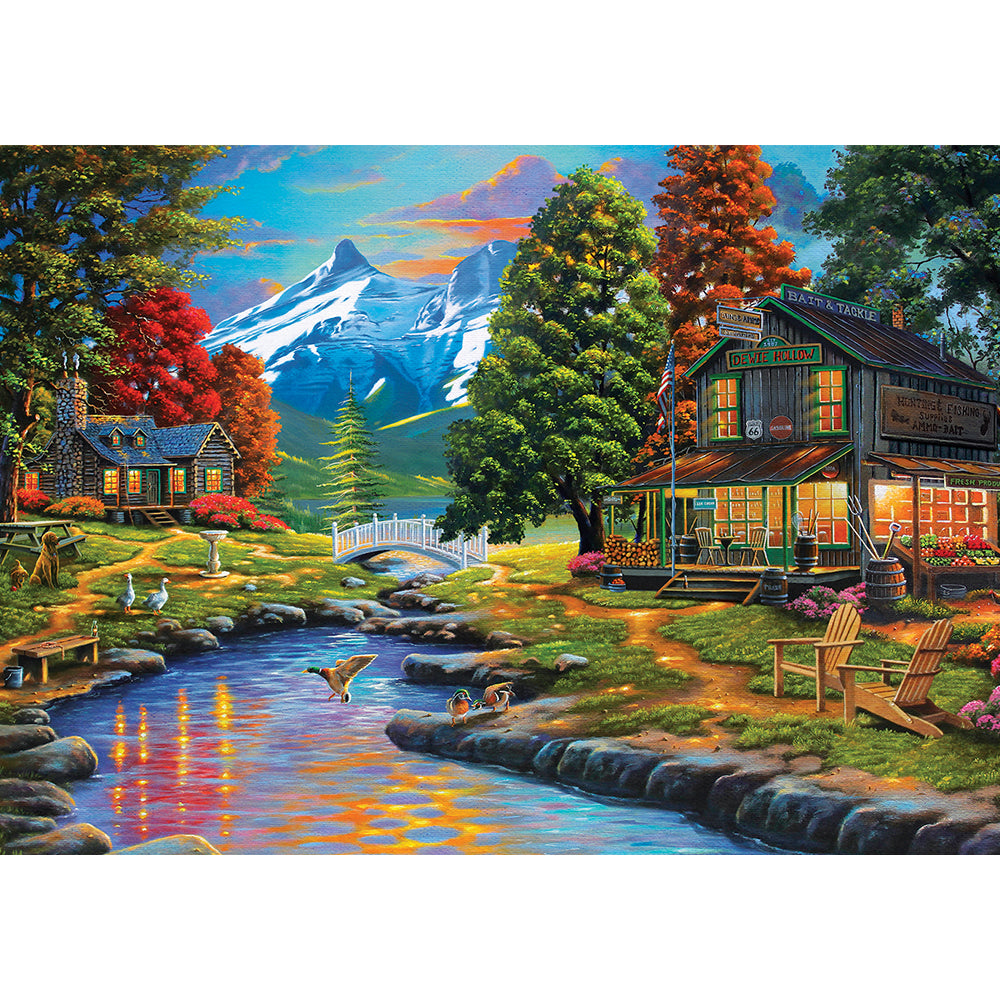 Puzzle 2000 Piezas - Two Shores A Forest