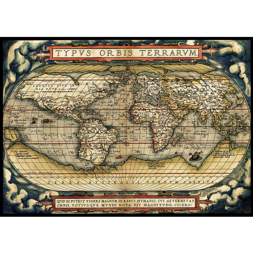 Puzzle 3000 Piezas - The First Modern Atlas, 1570