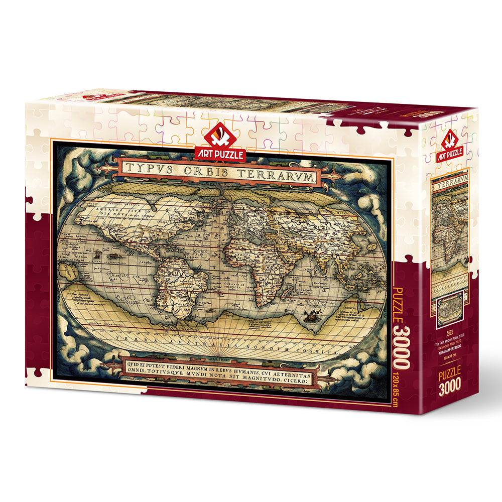 Puzzle 3000 Piezas - The First Modern Atlas, 1570