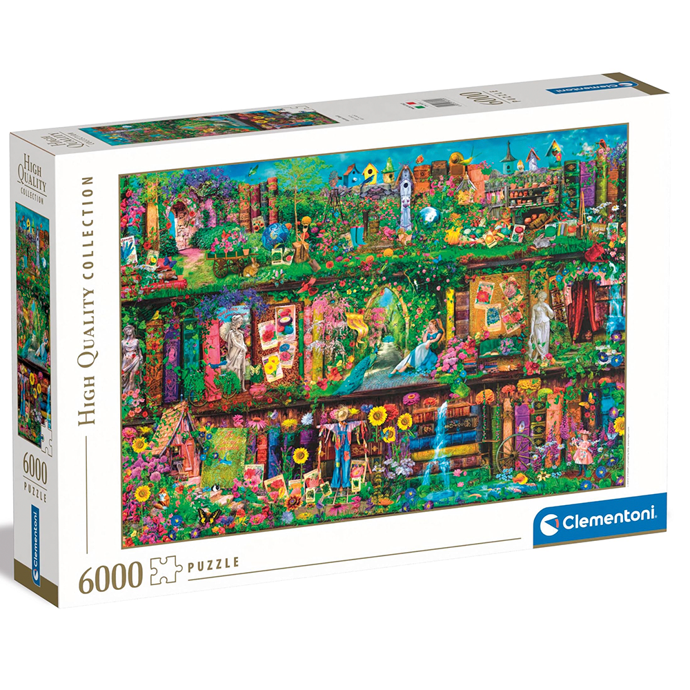Puzzle 6000 Piezas - Garden Shelf